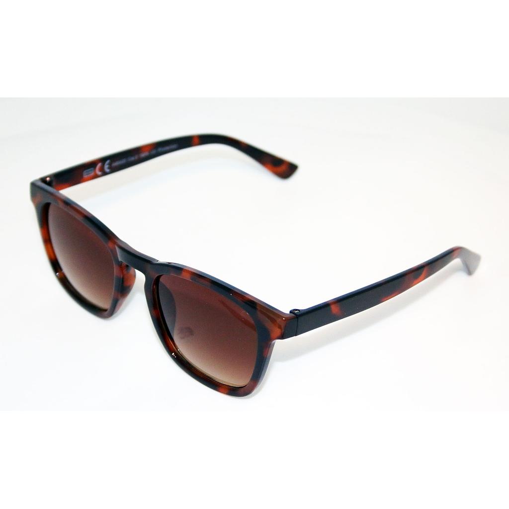 Dame solbrille brun leopard med brune glas