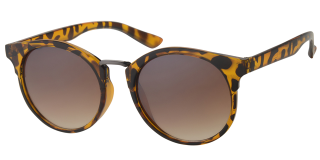 Women's sunglasses leopard with brown lenses