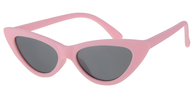 Childrens sunglass light red with smoke solid lenses