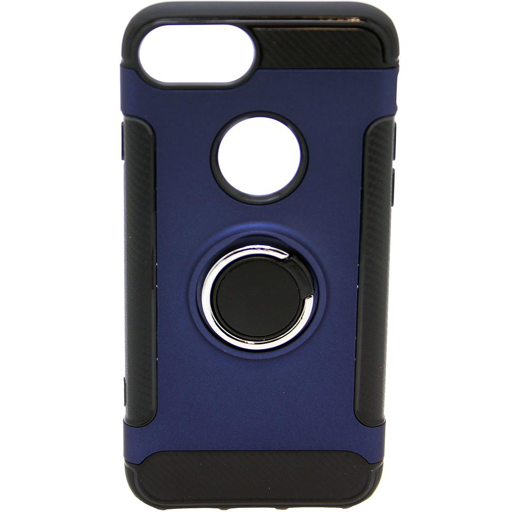 IPHONE 7/8/SE Navy bagcover med finger ring