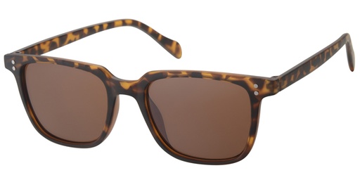 [404189-40396] Men's sunglasses Matte leopard with brown lenses