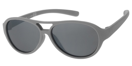 [505057-12006] Sunglass Children matt grey smoke solid lens