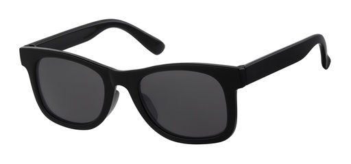 [505060-14003] Childrens Sunglass shiny black smoke solid lenses