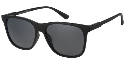 [404333-20236] Sunglass matt black with smoke solid lenses