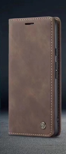 [814023] IPHONE 11 PRO LÆDER FLIPCOVER VINTAGE MAT BRUN