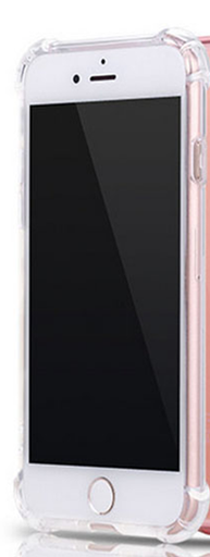 [814008] IPHONE 11 PRO MAX TRANSPERANT COVER MED FORSTÆRKEDE HJØRNER